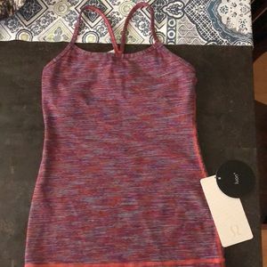 NWT lululemon power Y tank